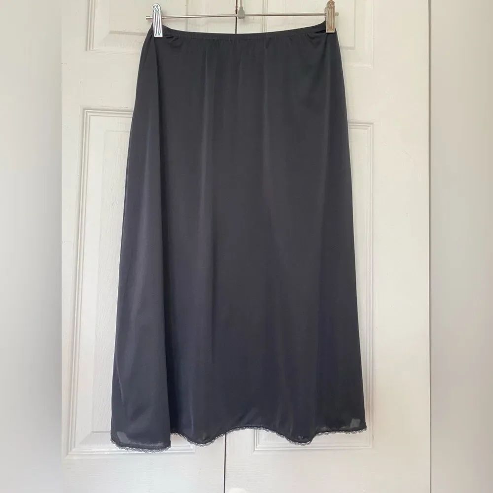 Vintage Vanity Fair Black Skirt